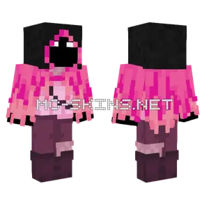 Bad Boy Halo Pink Parrots Minecraft skin