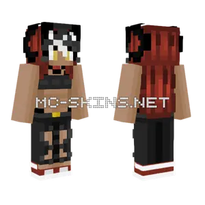 Baddie Punk Minecraft skin