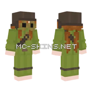 Bailey 3 Green Outfit Minecraft skin