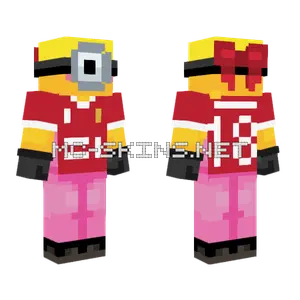Bailey LFC Minion Minecraft skin