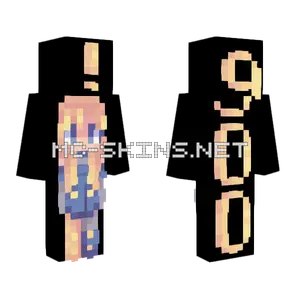 Bald Boy With Blue Outfit Minecraft skin