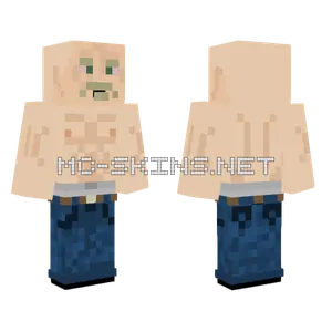 Bald Guy Minecraft skin
