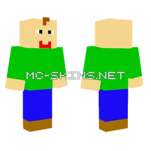 Baldi Basics Skin Minecraft skin