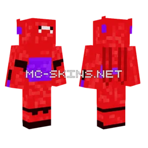 Bamax Red Skin Minecraft skin