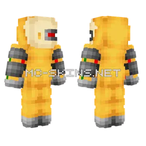 Banana Robot Commission Minecraft skin