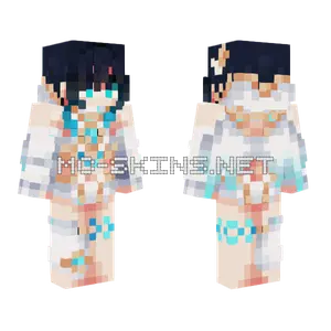 Barbatos Genshin Impact Minecraft skin