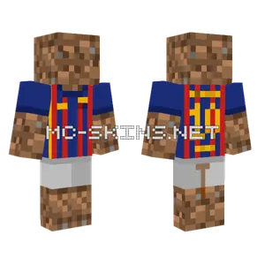 Barcelona Dirt Minecraft skin