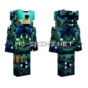 Barret Team E Member Assaulter Miguel Vandal Tihua Minecraft skin