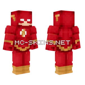 Barry Flash Minecraft skin