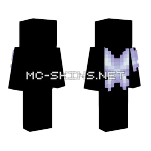 Base Pixie Wings Blue Purple Minecraft skin