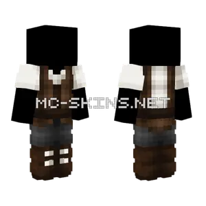 Basic Pirate Vest Outfit Minecraft skin