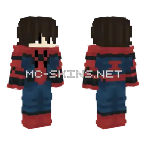 Basic Spider-Man Minecraft skin