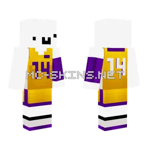 Basketball Jersey Minecraft skin