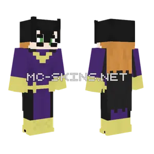 Batgirl Skin Minecraft skin