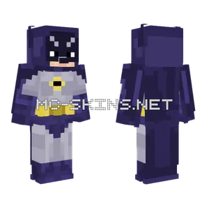 Batman 1966 Minecraft skin