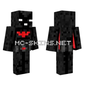 Batman Beyond Suit Minecraft skin