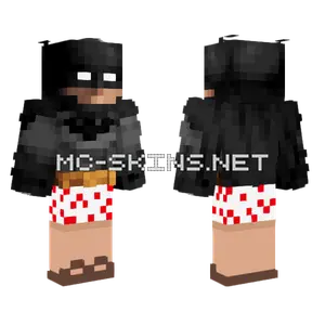 Batman In Boxers Minecraft skin