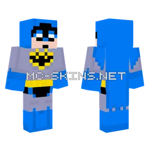 Batman The Brave And The Bold Minecraft skin