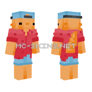 Beach Autumn Outfit Minecraft skin