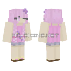 Beach Girly Remake Minecraft skin