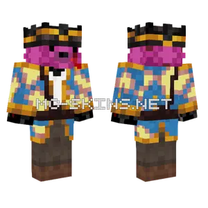 Bear Cherry Bomb Minecraft skin