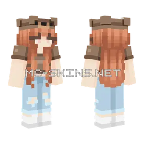 Bear Girl VI Minecraft skin