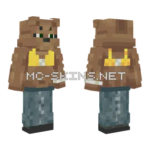 Bear Girlie Minecraft skin