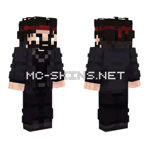 Bearded Man Minecraft skin