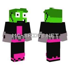 Beast Boy Minecraft skin