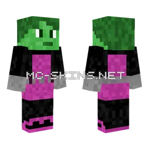Beast Boy TTG Minecraft skin