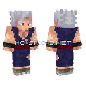 Beast Gohan Minecraft skin