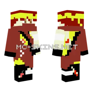 Beat Up Warrior Minecraft skin