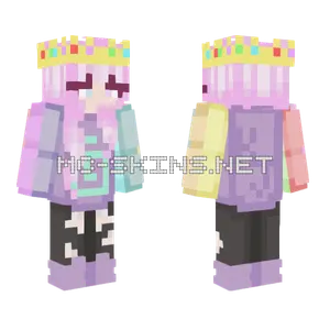 Beatrin48 In Karl Jacobs Hoodie Minecraft skin