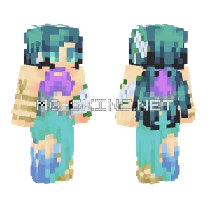 Beautiful Sea Dance Minecraft skin