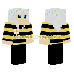 Bee Girl Minecraft skin