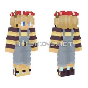 Bee Girl Minecraft skin