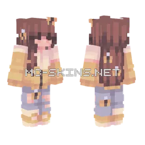 Bee Girl Minecraft skin