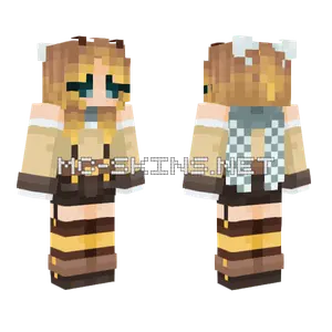 Bee Girl – Jenny Mod Skin Minecraft skin