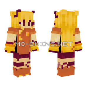 Bee Girl Skin Minecraft skin