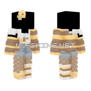 Bee Outfit Base Minecraft skin