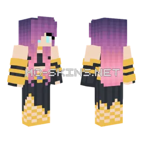 Bee Warrior Minecraft skin