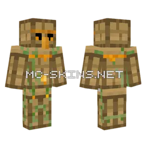 Beehive Golem Minecraft skin