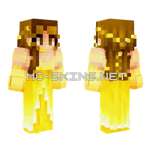 Belle Collab Gingerdragon Minecraft skin