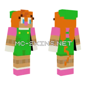 Belle The Tinkerer Minecraft skin