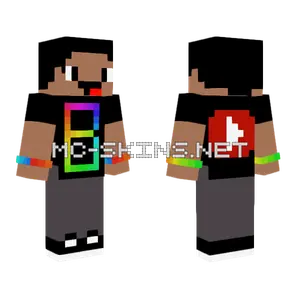 Benzy Youtube Edition Minecraft skin