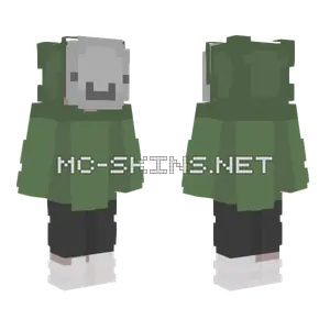 Better Masked Dream Minecraft skin