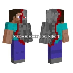 Better Robot Steve Minecraft skin