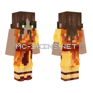 Bhante Miyo Minecraft skin