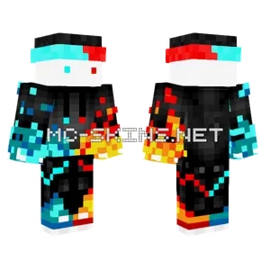Bhvoid All Fire Minecraft skin