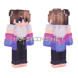 Bi Pride Male Ver Minecraft skin